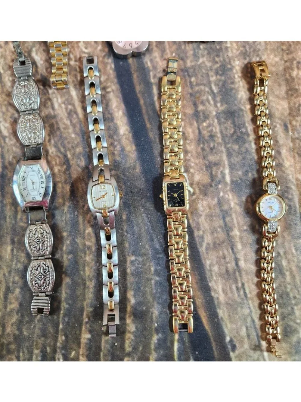 Women Watch Lot Of 12 Timex Armitron Geneva Adolfo Elgin Gruen Untested